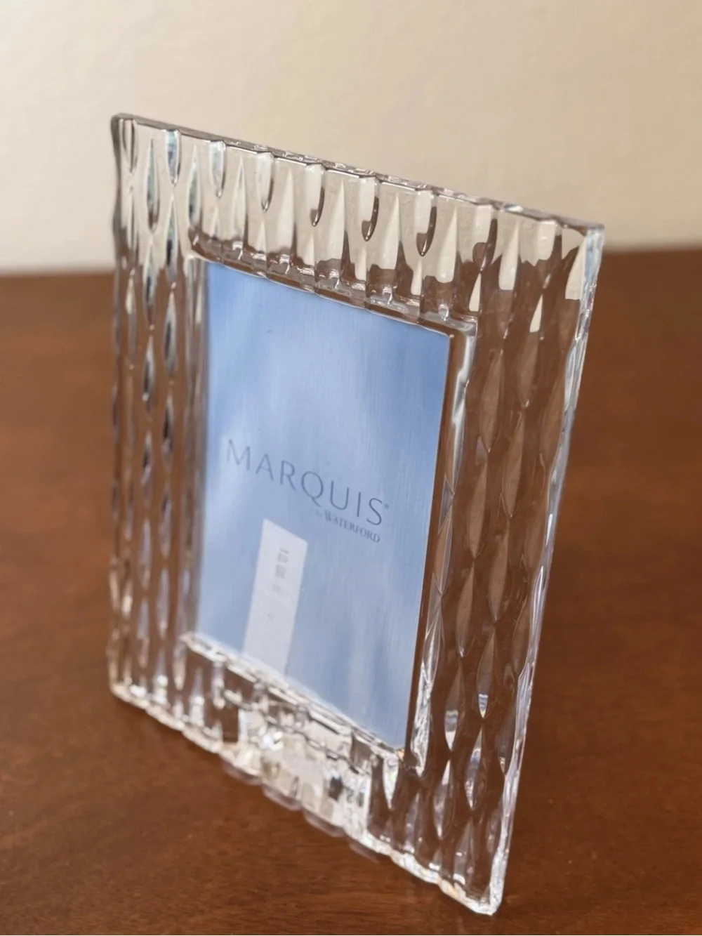 Marquis by Waterford Rainfall Collection Silver Picture Frame - Silver